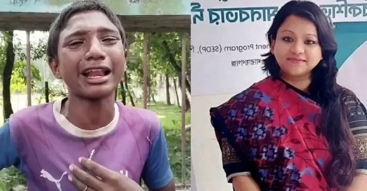 নীলফামারীর সেই কিশোর ভ্যানচালককে নতুন ভ্যান দিচ্ছে প্রশাসন